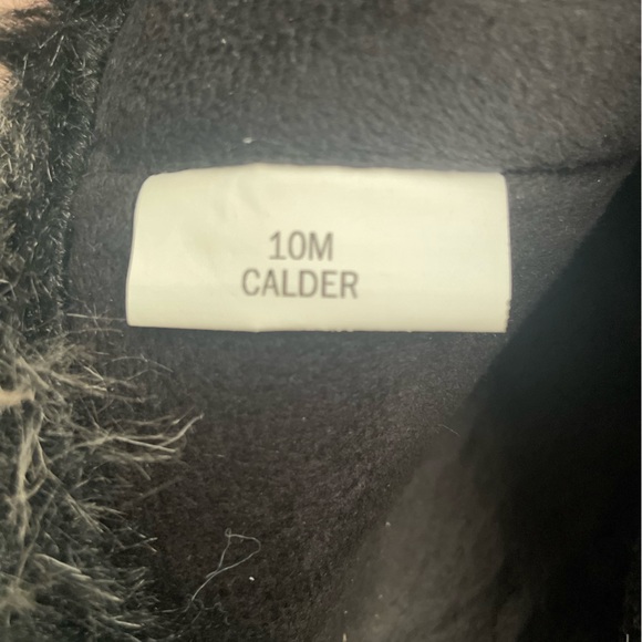 KHOMBU KANDICE SNOW BOOT Size 10… Runs small Black with faux fur - Picture 4 of 7